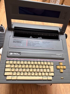 Smith Corona PWP3 Typewriter Model 5D Personal Word Processing, Works