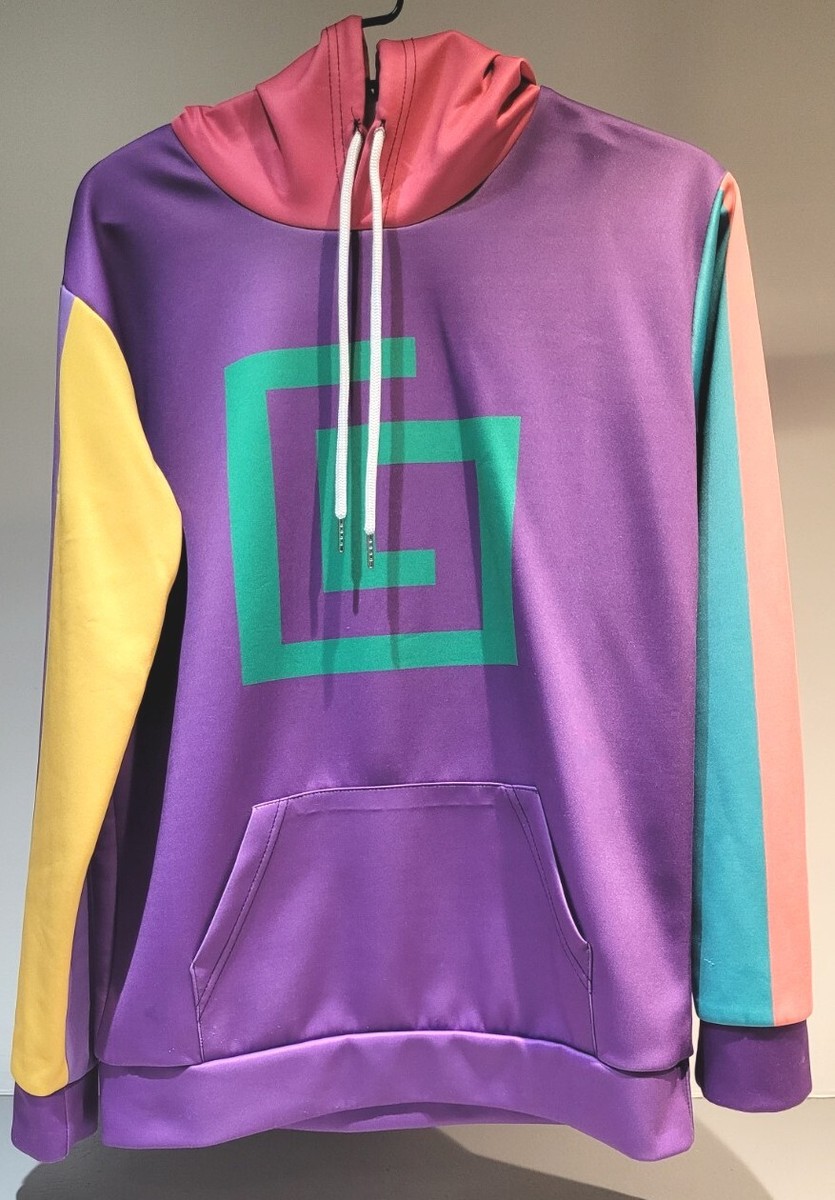 Karl Jacobs Colorblock Enchantment 2021 Hoodie Sweatshirt Size M