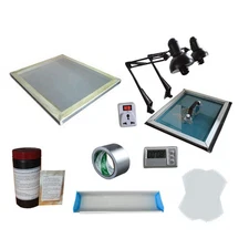 Screen Printing Plate Making Kit Exposure/ Screen Frame/Coater Plate Making Tool