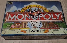 jeux de société Monopoly edition Deluxe complet  jeu vintage sociétés