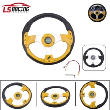13” 320mm Universal Drifting Racing Sport Lightweight Golf Cart Steering Wheel