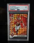 2021 Panini Mosaic #288 Patrick Mahomes II Reactive Orange PSA 9