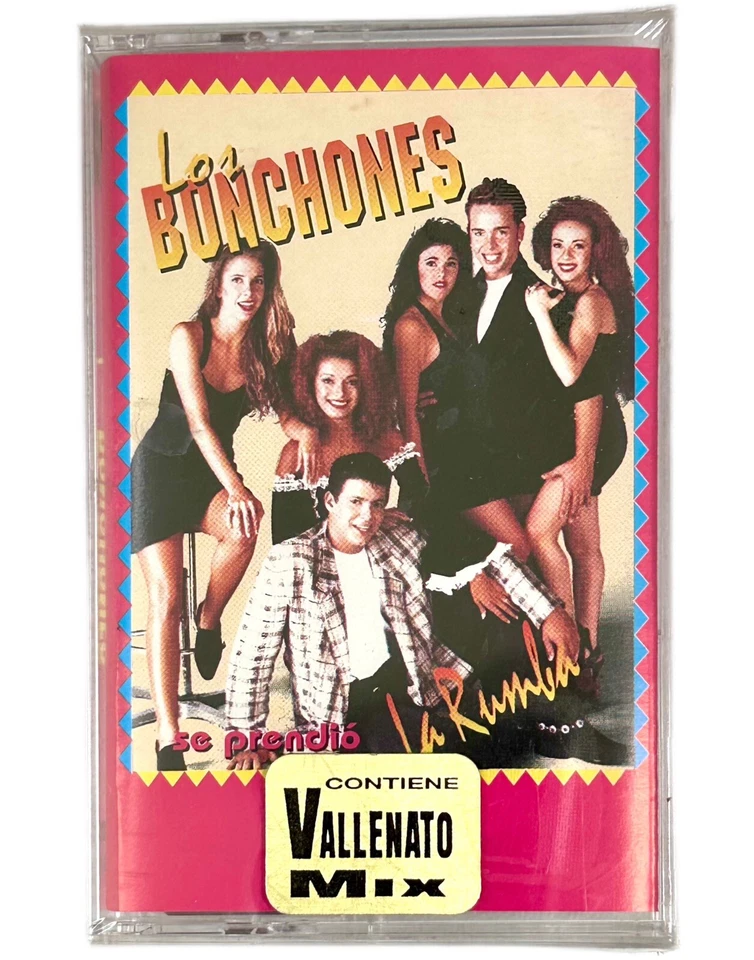 Los Bonchones La Rumba Cassette 1995 Se Prendió Vallenato Mix Rodven SEALED - Image 2 of 4