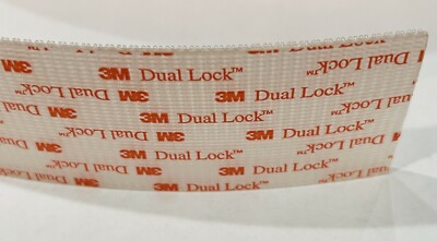 3M Dual Lock Reclosable Fastener SJ3561 400 Clear 2'' Wide SOLD BY THE FOOT