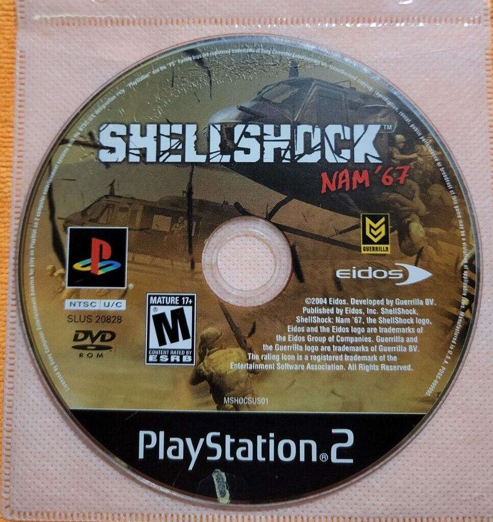 ShellShock - Nam '67 [SLUS 20828] (Sony Playstation 2) - Box Scans