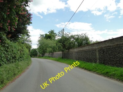 Foto 6x4 Feuersteinwand in Ashfield Lodge Daisy Green \/TM0067 c2015