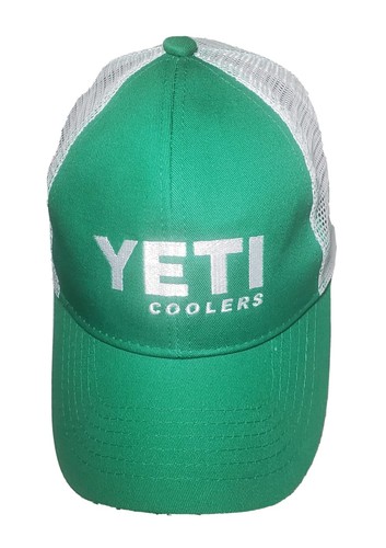 YETI Coolers Green \u0026 White Mesh Trucker 