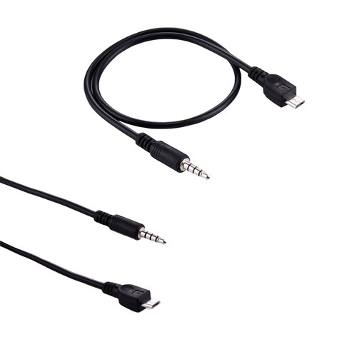 Micro USB Male to Stereo 3.5mm Male Car AUX Out Cable For Samsung Android Huawei - Picture 3 of 5