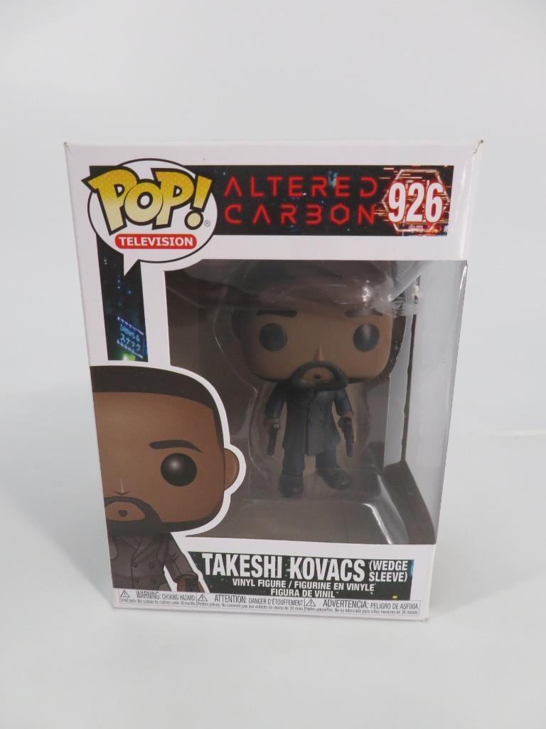 ¡Nuevo Funko Pop! Figura De Manga De Cuña Takeshi Kovacs De Carbono Alterado Para Televisión #926