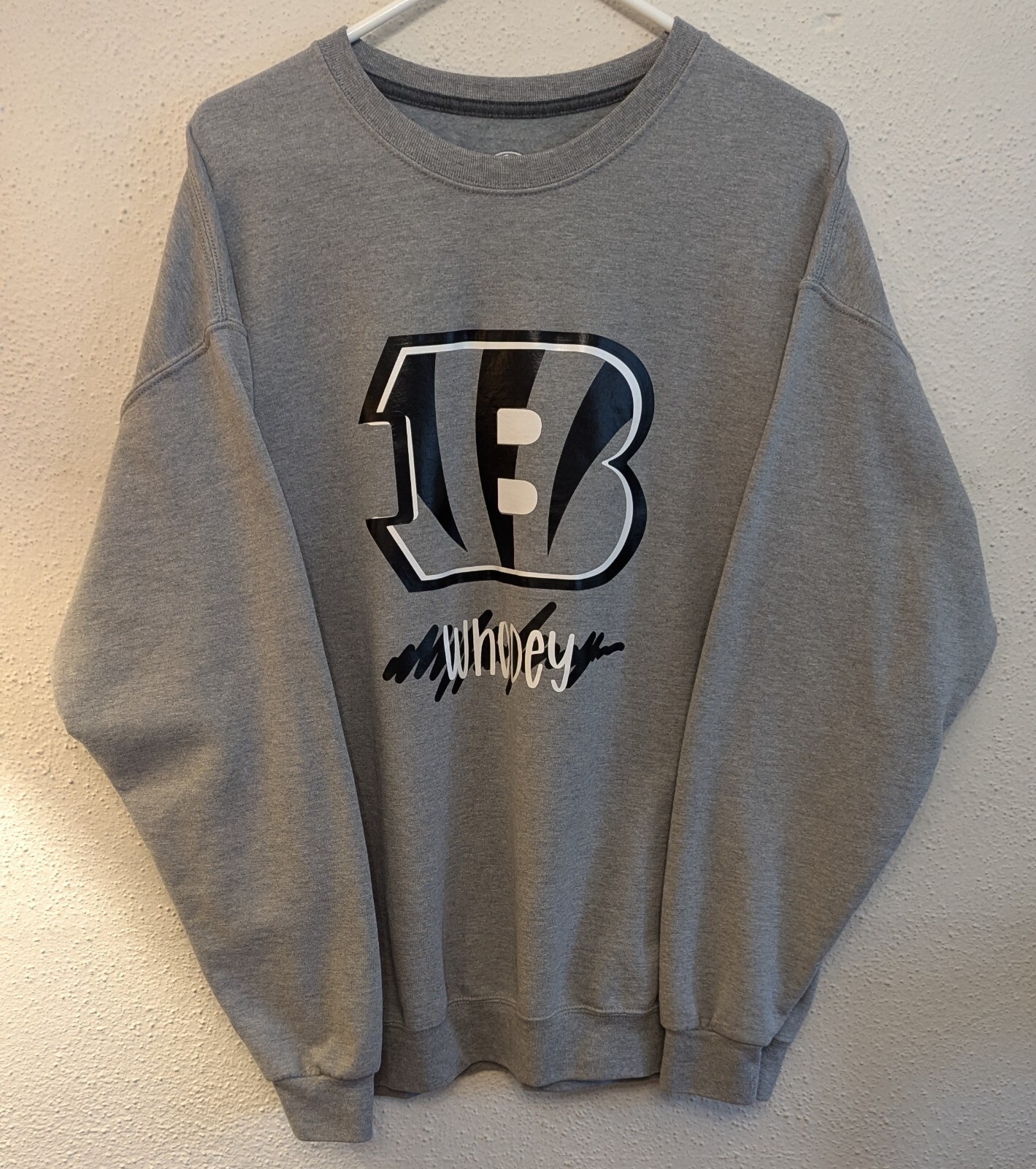 Cincinnati Bengals Who Dey Athletic Works Sweatshirt Sz. XL Pre-owned