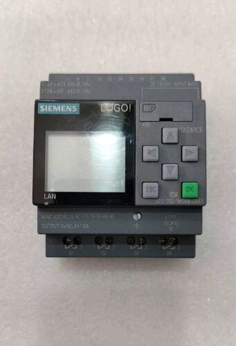 SIEMENS LOGO PLC 12/24RCE 6ED1052-1MD08-0BA1 FREE FAST SHIPPING FEDEX - Picture 8 of 8