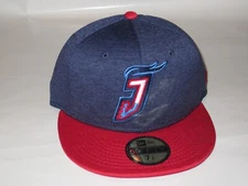 Jacksonville Jumbo Shrimp Shadow Tech Navy Blue New Era 59Fifty 7 1/8 NEW! MiLB