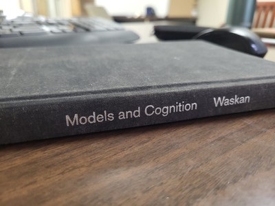 Models and Cognition Hardcover Jonathan A. Waskan