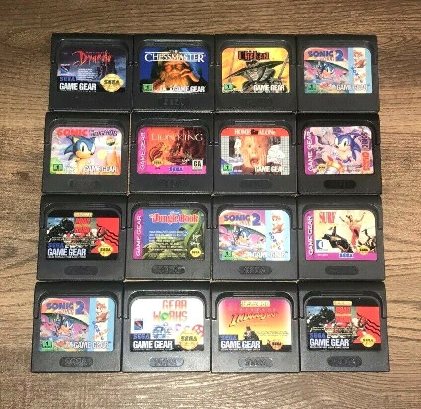Sega Game Gear Fun Pick & Choose Video Games Updated 2/15/24 Sega Game Gear Fun Pick & Choose Video Games Updated 2/15/24