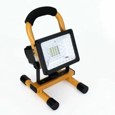 24 LED Rechargeable Floodlights with Stand, 2 USB Ports, Special SOS Modes, 15W