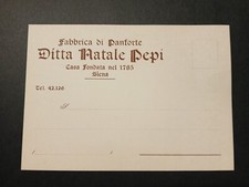 SIENA DITTA NATALE PEPI FABBRICA DI PANFORTE