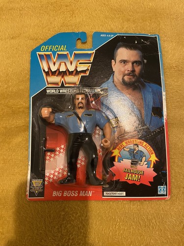 wwf hasbro moc Big Boss Man #2...