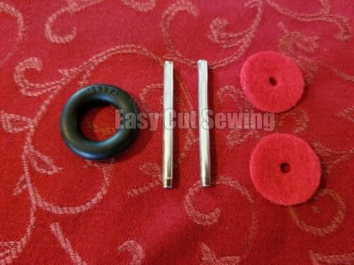 Metal Spool Pin Kit, Bobbin Tire, Red Felt Singer 15,15-90, 27,28,66,99,206,306W - Picture 1 of 1