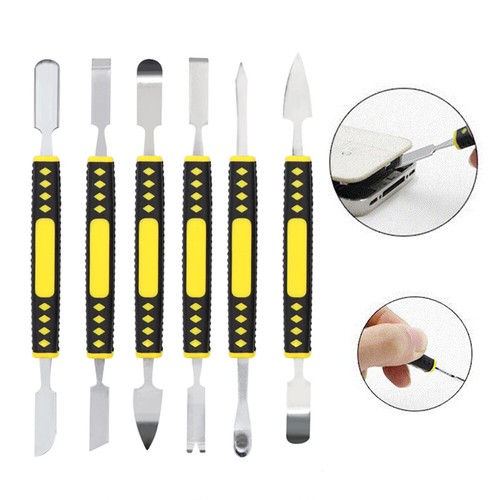 Metal Dual Ends Phone Prying Opening Scraper Kit Spudger Set Repair Tool Kit