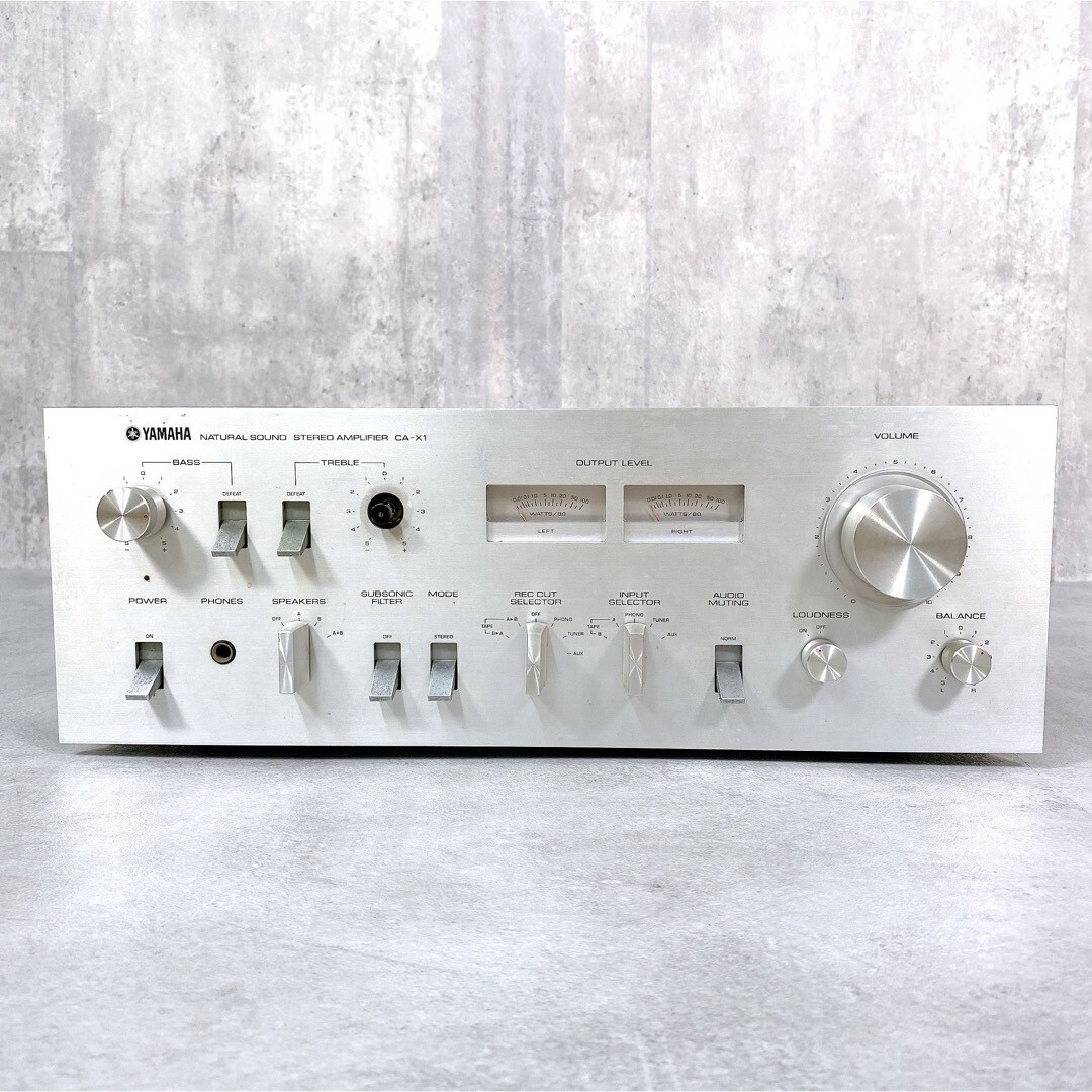 YAMAHA ヤマハ プリメインアンプ CA-X1 YAMAHA CA-X1 Integrated amplifier 105W AC100V Premain Amp