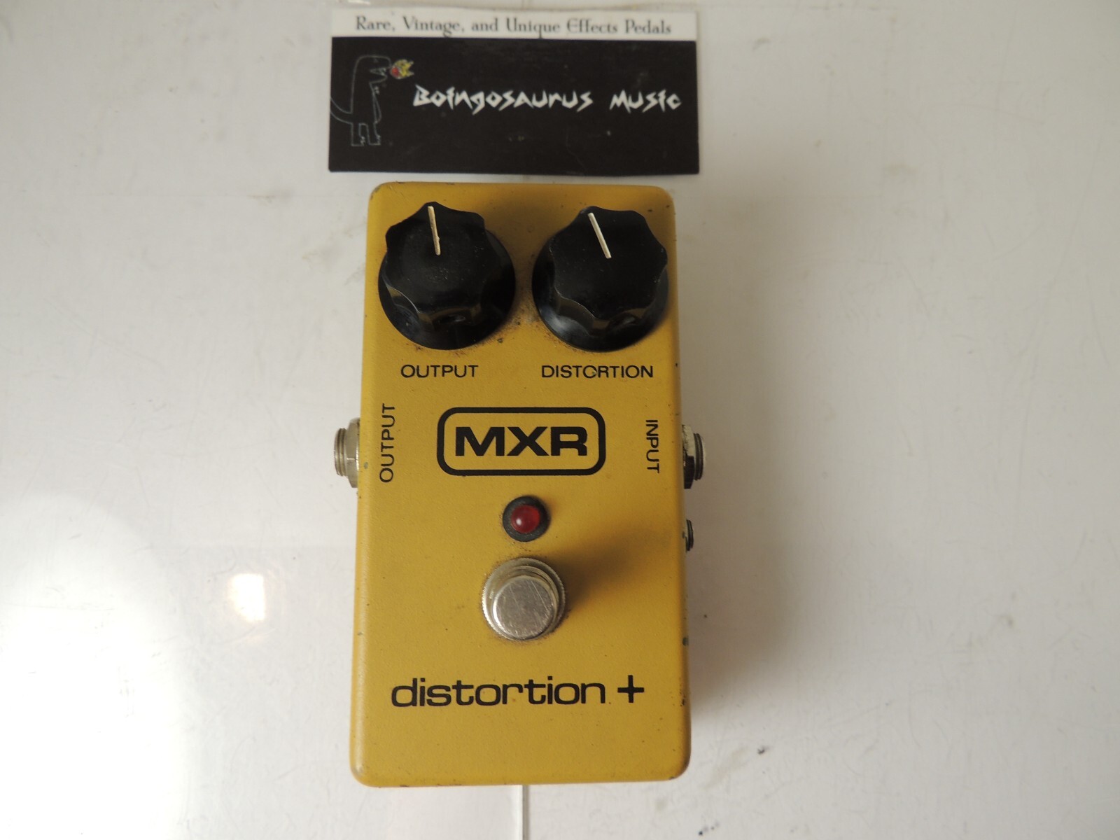 Vintage 1981 MXR Distortion + Plus Effects Pedal Original Free USA 