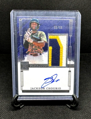 JACKSON CHOURIO 2024 Panini Impeccable Elegance RPA Patch Auto RC 