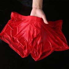 Sexy Para Hombres Transparente Transparente Para Boxer Calzoncillos Ropa Interior Malla Pantalones Cortos Calzoncillos