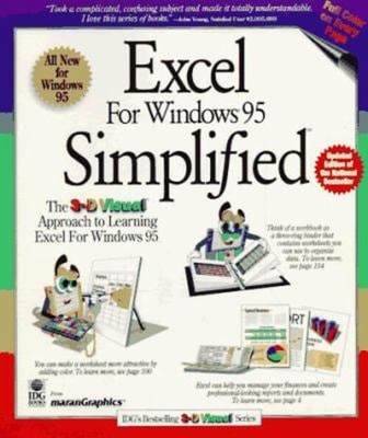 Excel for Windows 95 Simplified Paperback Maran Graphics Staff Ma