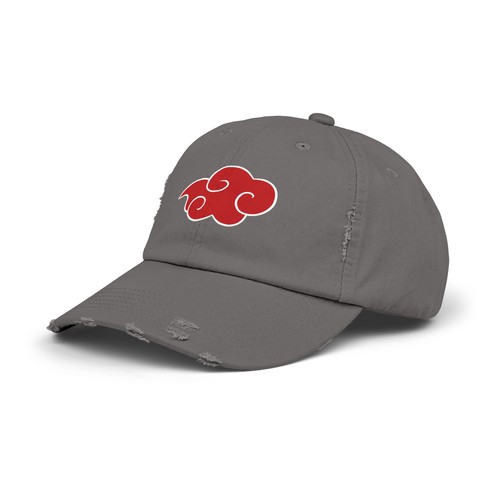 Akatsuki Cap Anime Distressed Naruto Shippuden Hat Manga Vintage Cosplay 90's - Picture 27 of 37