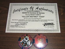 Killer Instinct Tour Signed Joe Chiodo & Scott Williams - Image Comics
