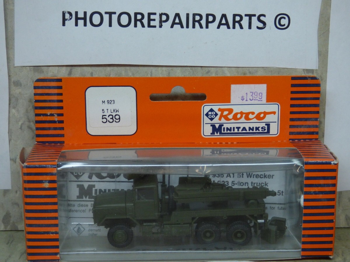 Roco Minitanks Modern US M-923 6x6 5T Wrecker / Recovery Truck Lot