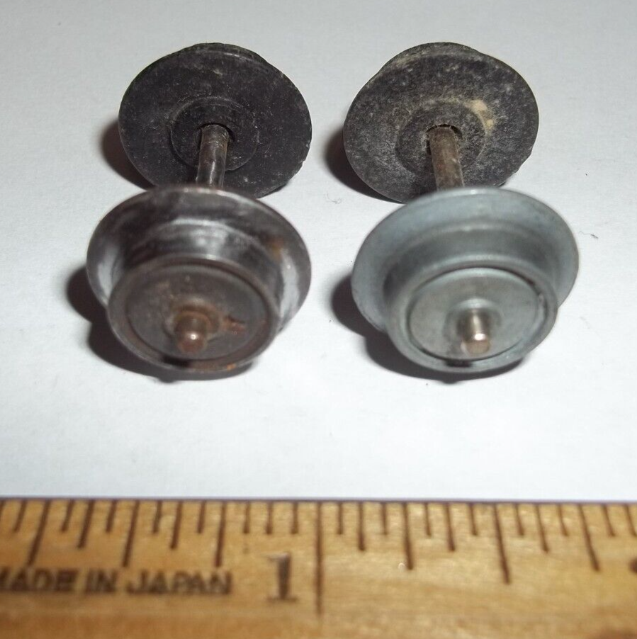 SHORT AXLE AMERICAN FLYER S GAUGE METAL/PLASTIC PICK UP WHEEL SET eBay