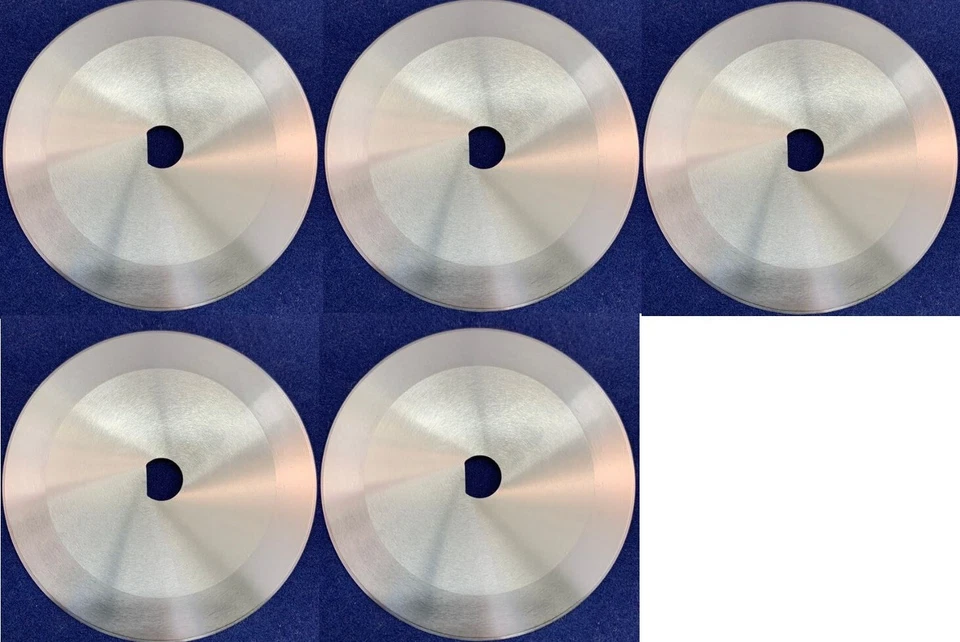 SUMTASA 5 x HEAVY DUTY 80MM KEBAB SLICERS FOR EASYCUT DONEXE ENIGMEX RITEPRICE MACHINES