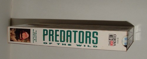 PREDATORS OF THE WILD Hunters & The Hunted VHS Time Life Video - Imagen 2 de 5