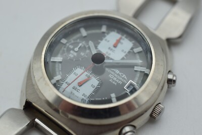 SEIKO ALBA AKA V657-6030 Quartz Men's Chrono Watch Japan