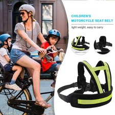 Children Kids Motorcycle Safety Harness Bike Front Back Seat Belt Adjustable New