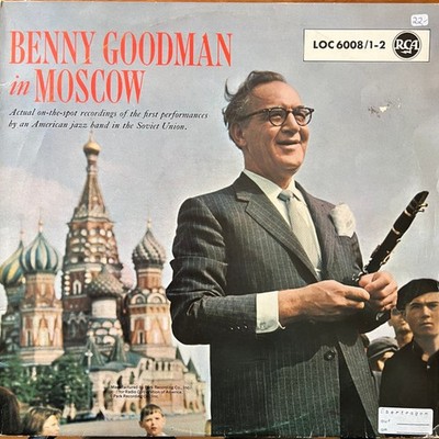 Benny Goodman* - Benny Goodman In Moscow 2xLP Comp Mono Gat Vinyl Jazz 215789