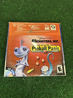 Disney/Pixar Monsters Inc. Pinball Panic PC/Mac CD-ROM game for Windows 95/98/XP