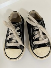 Converse Chuck Taylor All Star Low Top Sneakers Toddler Shoes Size 5 Black