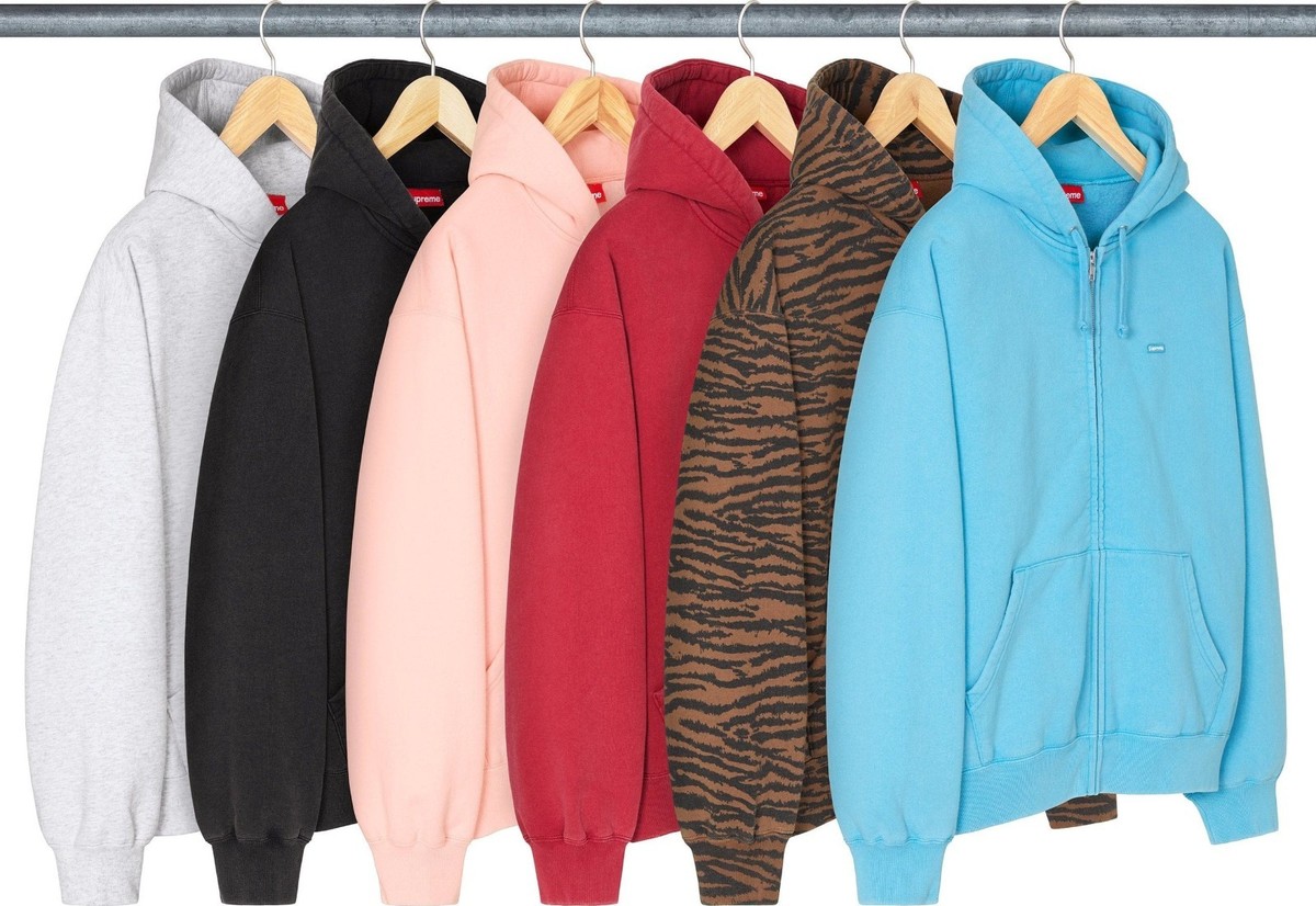 Supreme Small Box Zip Up Hooded Sweatshirt 6colors 26SS | eBay