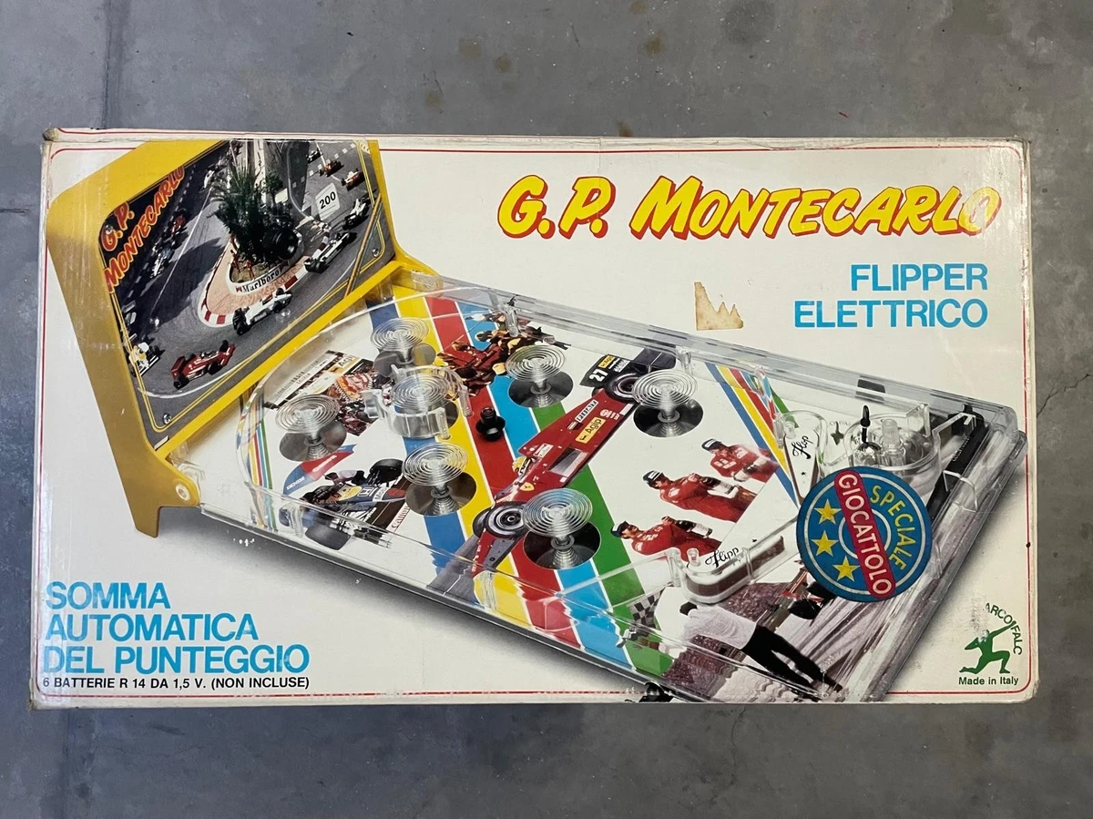 Flipper Arcofalc Gordon – Italien Des Années 60/70, Bois, Très Beau Et Rare