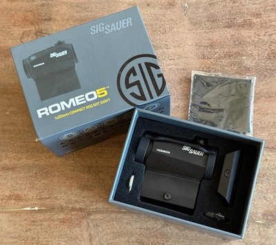 Sig Sauer ROMEO5 1x20mm 2 MOA Red Dot Sight w/ Mounts - SOR52001