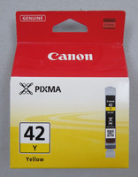 1 Ovp Canon CLI-42 Y 6387B001 Pixma Pro-100 Pro-100S