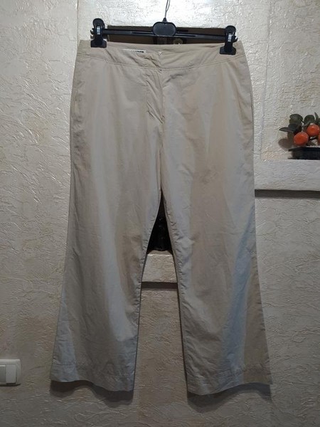 Women Jil Sander Trousers Beige 38 / M / 46