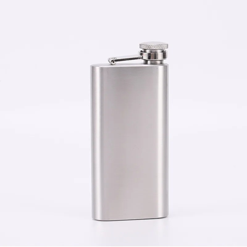 5oz Portable 304 food grade Square Flagon Drinking pocket Bo