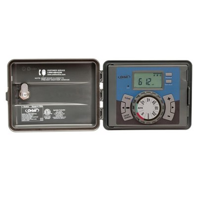 Orbit 27894 - Easy-Set Logic 4-Station Indoor/Outdoor 4-Station, Gray
