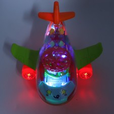 Children Electric Airplane Toy Universal Simulation Airplane Model Transpare NEW