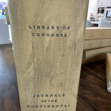 Antique 1933 Journals of the Continental Congress 1774-1789 Volume XXVIII 1785