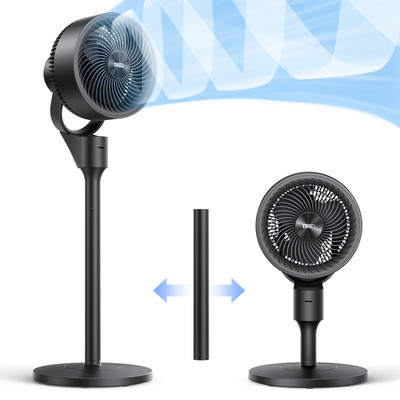 Dreo 42'' Nomad DC Tower Fan 90ft Airflow 90° Oscillating 20dB Ultra Quiet, New