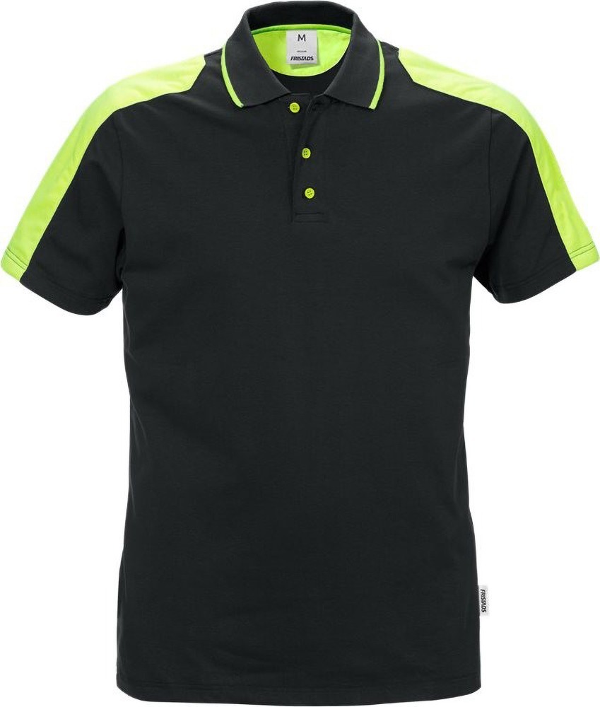 Fristads Poloshirt Kurzarm Stretch-Poloshirt 7448 RTP Schwarz 10690₽